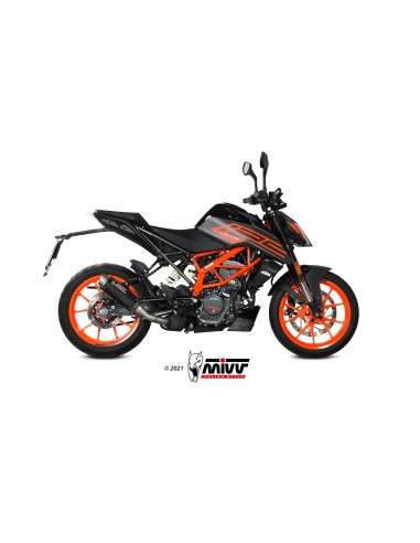 MIVV SLIP-ON GP PRO CARBONO KTM 125 DUKE 2021-23