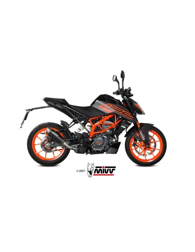 MIVV SLIP-ON GP PRO BLACK KTM 125 DUKE 2021-23