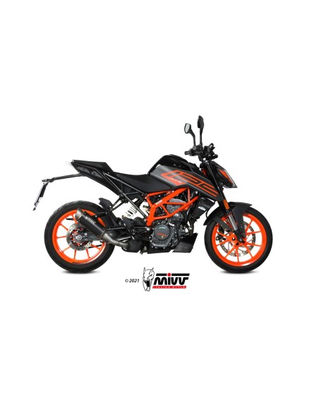 MIVV SLIP-ON GP PRO BLACK KTM 125 DUKE 2021-23