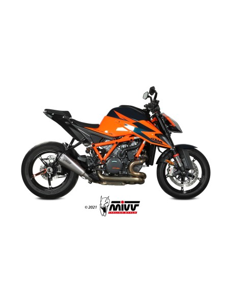 MIVV SLIP-ON DELTA RACE ST. STEEL KTM 1290 SUPERDUKE 2020-23
