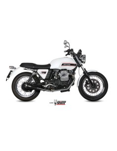 MIVV 2 SLIP-ON GHIBLI BLACK MOTO GUZZI V7 CLASSIC /  SPECIAL 2008-16