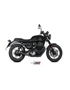 MIVV 2 SLIP-ON GHIBLI BLACK MOTO GUZZI V7 III 2017-22