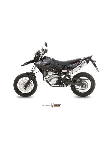 MIVV SLIP-ON OVAL ST. STEEL YAMAHA WR 125 R/X 2009-16