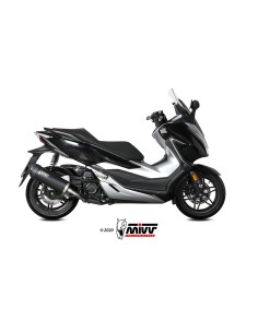 MIVV SLIP-ON MOVER BLACK HONDA FORZA 300 2018-20