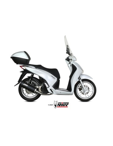 MIVV FULL SYSTEM 1X1 MOVER BLACK HONDA SH 125 2013-16 / SH 150 2013-16