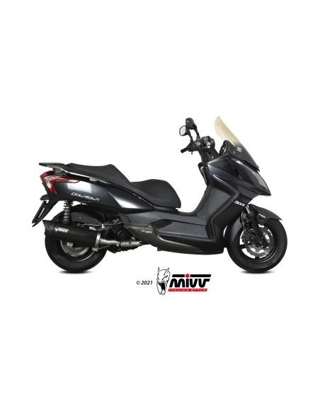 MIVV FULL SYSTEM 1X1 MOVER BLACK KYMCO DOWNTOWN 300 2009-17