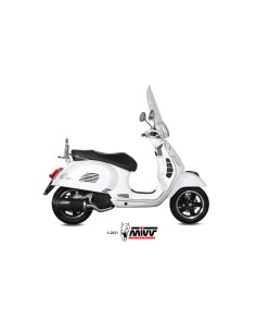 MIVV FULL SYSTEM 1X1 MOVER BLACK PIAGGIO VESPA GTS 125 2017-18