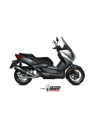 MIVV SLIP-ON MOVER BLACK YAMAHA X-MAX 125 2017-20