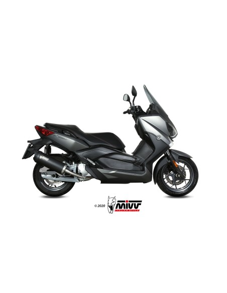 MIVV SLIP-ON MOVER BLACK YAMAHA X-MAX 125 2017-20