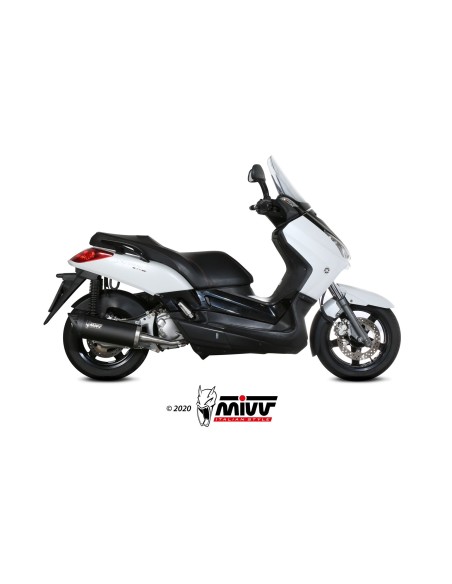 MIVV SLIP-ON MOVER BLACK YAMAHA X-MAX 250 2006-16