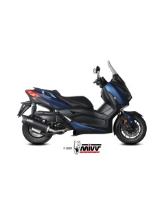 MIVV SLIP-ON MOVER BLACK YAMAHA X-MAX 400 2017-20