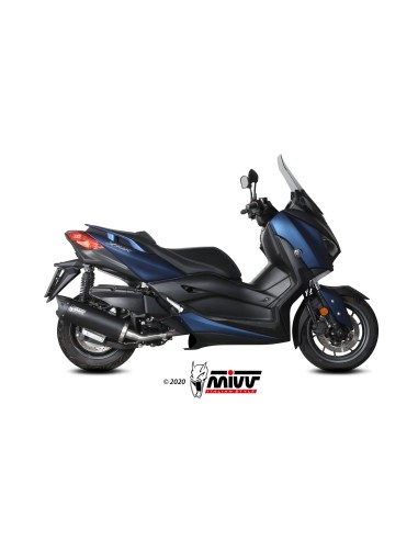MIVV SLIP-ON MOVER BLACK YAMAHA X-MAX 400 2017-20