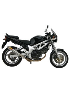 MIVV SLIP-ON X-CONE ST. STEEL SUZUKI SV 650 1999-02