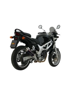 MIVV SLIP-ON GP BLACK SUZUKI SV 650 1999-02