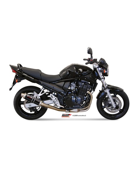 MIVV SLIP-ON GP BLACK SUZUKI GSF 650 BANDIT 2005-06