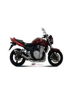MIVV SLIP-ON GP BLACK SUZUKI GSF 650 BANDIT 2007-15 / GSX 650 F 2008-15