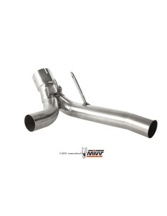 MIVV TUBO NO KAT (COMPATIBLE SÓLO CON SILENCIADORES MIVV) SUZUKI GSX-R 1000 2009-11