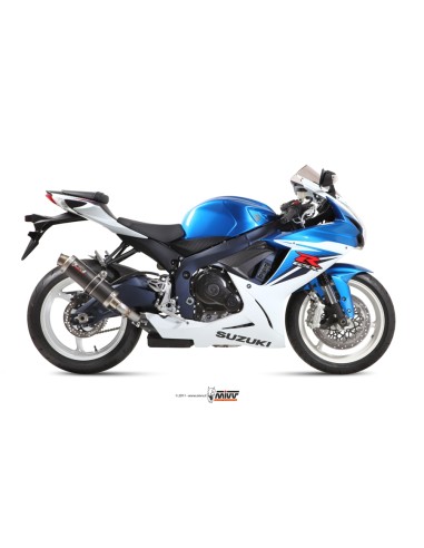 MIVV SLIP-ON GP CARBON SUZUKI GSX-R 600 2011-16 / GSX-R 750 2011-17