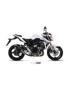 MIVV SLIP-ON GP BLACK SUZUKI GSR 750 2011-16