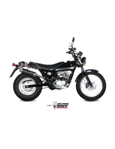 MIVV SLIP-ON GP CARBON SUZUKI VAN VAN 200 2016-17