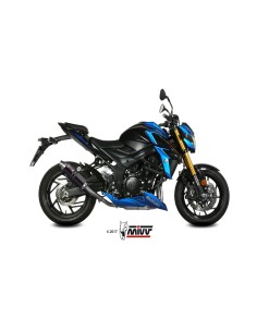 MIVV SLIP-ON GP BLACK SUZUKI GSX-S 750 2017-20