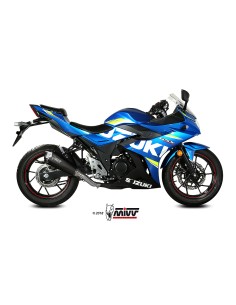 MIVV SLIP-ON DELTA RACE BLACK SUZUKI GSX 250 R 2017-20