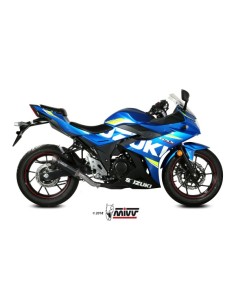 MIVV SLIP-ON GP PRO BLACK SUZUKI GSX 250 R 2017-20