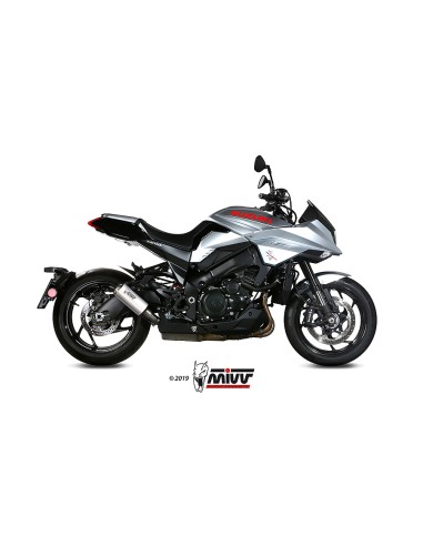 MIVV SLIP-ON MK3 ST. STEEL SUZUKI GSX-S 1000 KATANA 2019-24