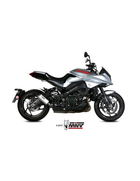 MIVV SLIP-ON MK3 ST. STEEL SUZUKI GSX-S 1000 KATANA 2019-24