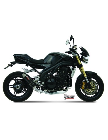 MIVV SLIP-ON GP CARBON TRIUMPH SPEED TRIPLE 2005-06