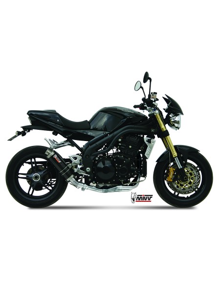 MIVV SLIP-ON GP CARBON TRIUMPH SPEED TRIPLE 2005-06