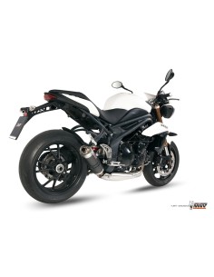 MIVV SLIP-ON GP CARBON TRIUMPH SPEED TRIPLE 2011-15