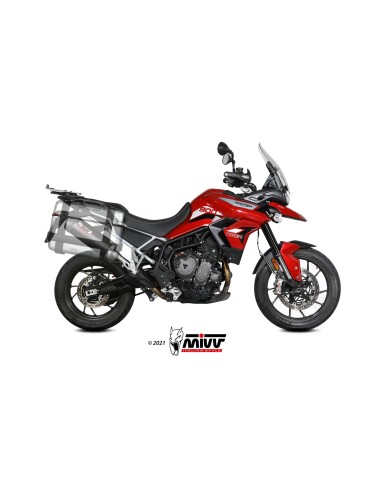 MIVV SLIP-ON OVAL CARBONO TRIUMPH TIGER 900 / GT / PRO / RALLY 2021-23