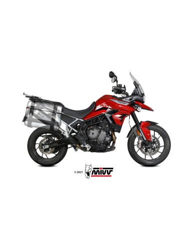 MIVV SLIP-ON SPEED EDGE BLACK TRIUMPH TIGER 900 / GT / PRO / RALLY 2021-23