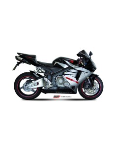 MIVV SLIP-ON SUONO BLACK CON TAPA CARBONO HONDA CBR 600 RR 2005-06