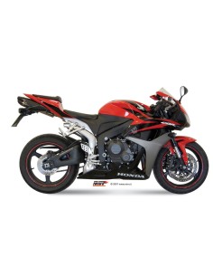MIVV SLIP-ON SUONO ST. STEEL CON TAPA CARBONO HONDA CBR 600 RR 2007-12 / CBR 600 RR 2013-16