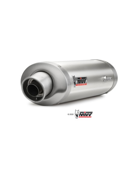 MIVV 2 SLIP-ON OVAL ST. STEEL YAMAHA FZ6 / FZ6 FAZER 2004-11