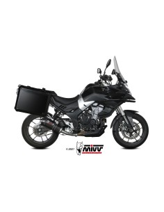 MIVV SLIP-ON OVAL CARBONO CON TAPA CARBONO VOGE VALICO 500DS 2021-24