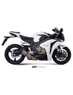 MIVV FULL SYSTEM 4X2X1 SUONO ST. STEEL CON TAPA CARBONO HONDA CBR 1000 RR 2008-13