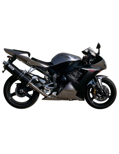 MIVV SLIP-ON OVAL CARBONO YAMAHA YZF 1000 R1 2002-03