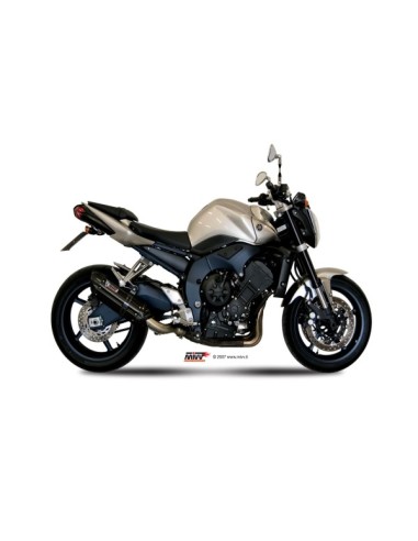 MIVV SLIP-ON SUONO BLACK CON TAPA CARBONO YAMAHA FZ1 / FZ1 FAZER 2006-16