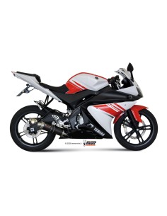 MIVV FULL SYSTEM 1X1 GP CARBON YAMAHA YZF R125 2008-13