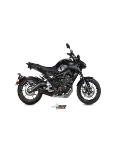 MIVV FULL SYSTEM 3X1 SUONO BLACK CON TAPA CARBONO YAMAHA MT-09 / FZ-09 2013-20