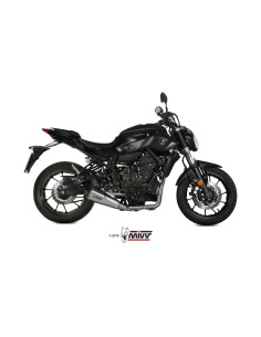 MIVV FULL SYSTEM 2X1 DELTA RACE ST. STEEL YAMAHA MT-07 / FZ-07 2014-20