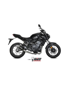 MIVV FULL SYSTEM 2X1 MK3 CARBONO YAMAHA MT-07 / FZ-07 2014-24