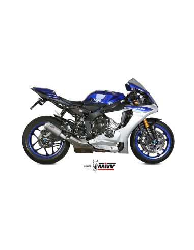 MIVV SLIP-ON MK3 ST. STEEL YAMAHA YZF 1000 R1 2015-23