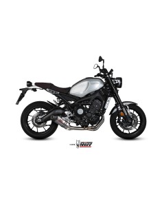 MIVV FULL SYSTEM 3X1 OVAL TITAN CON TAPA CARBONO YAMAHA XSR 900 2016-22