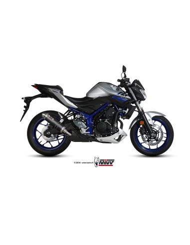 MIVV SLIP-ON GP CARBON YAMAHA MT-03 2016-24