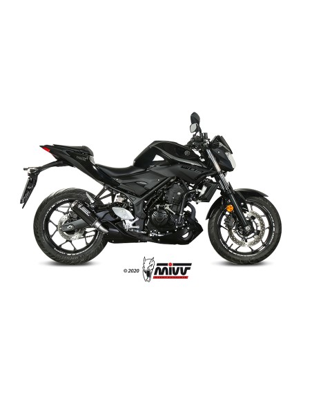 MIVV SLIP-ON MK3 CARBONO YAMAHA MT-03 2016-24