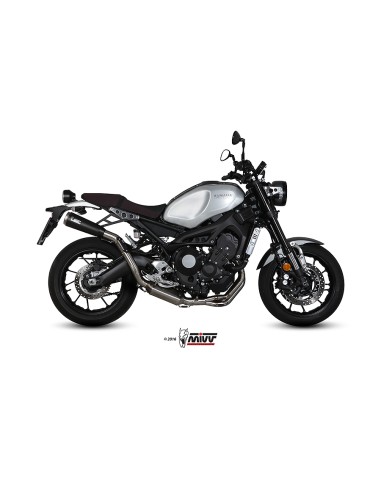 MIVV FULL SYSTEM 3X1 GHIBLI BLACK YAMAHA XSR 900 2016-22